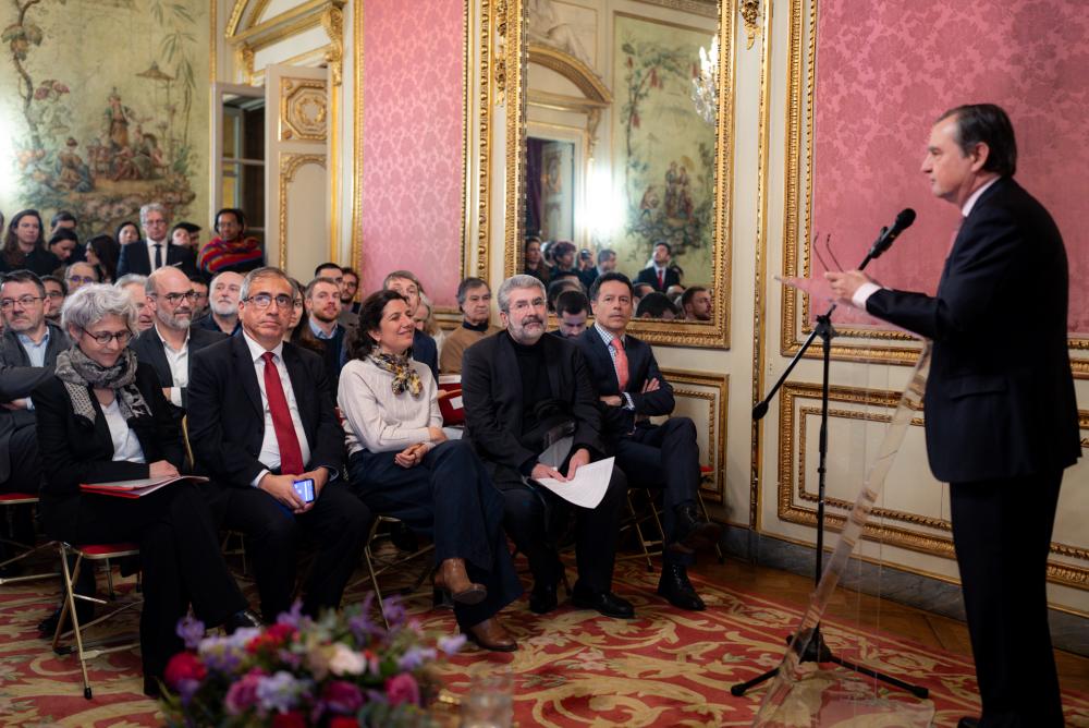 El ecosistema franco-chileno reunido para celebrar el lanzamiento del Centro Binacional (foto1)